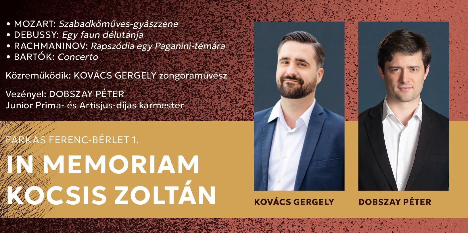 In memoriam Kocsis Zoltán – október végén kezdődik az ARSO Farkas Ferenc hangversenysorozata