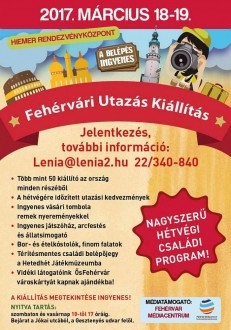 Több mint 50 stand lesz a Fehérvári Utazás Kiállításon