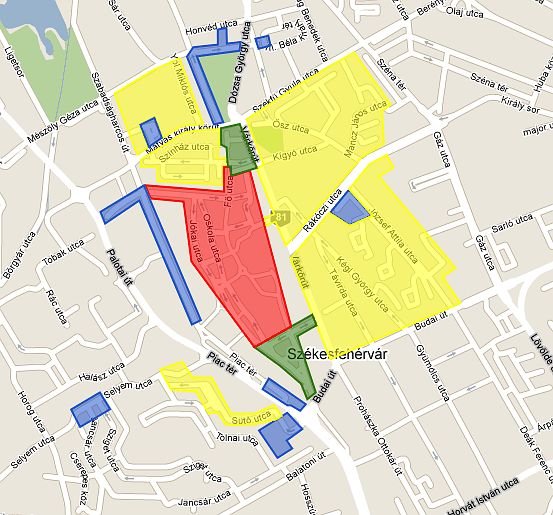 parkolási zónák székesfehérvár térkép Szekesfehervar Varosportal Elkezdodott A Parkoloberletek Csereje A Parkolasi Csoport Ugyfelszolgalatan parkolási zónák székesfehérvár térkép
